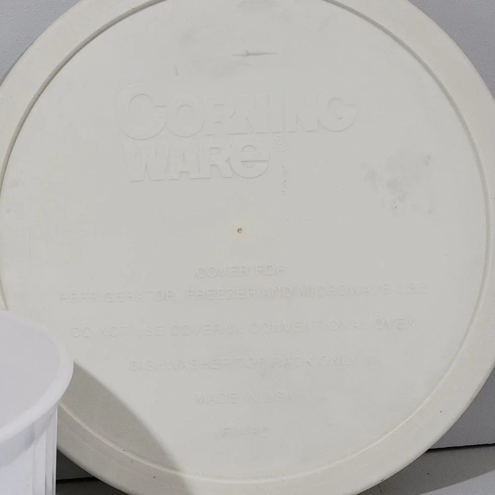 Corning Ware English Meadow 2.5L Round Casserole Dish F-1-B with Lid F-1-PC USA